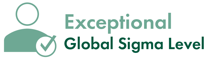 Exceptional Global Sigma Level